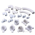 Full sizes Electrical Plastic White pipe pipe fitting